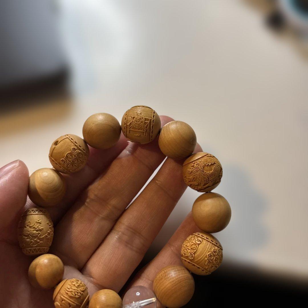 柘植と水晶！落ち着く！愛染明王様！空海様！龍神様！ズーンて感じ！