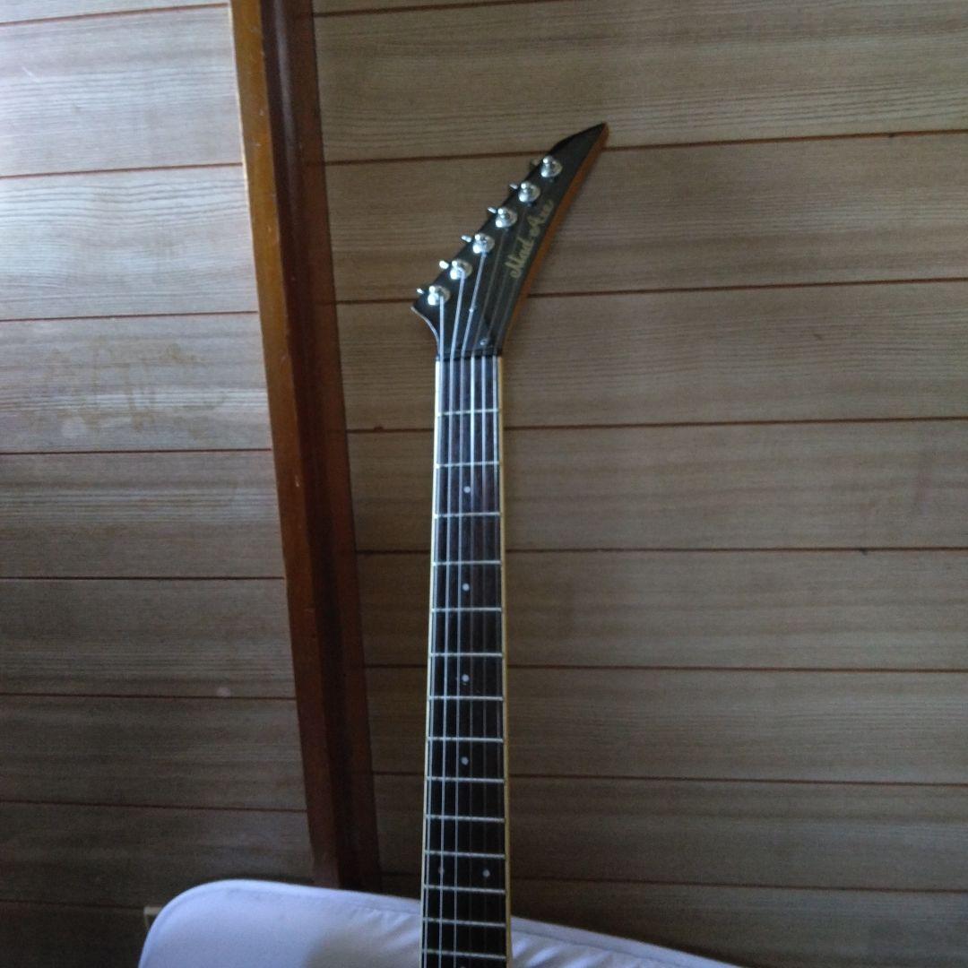 黒いテレキャスタータイプエレキギター