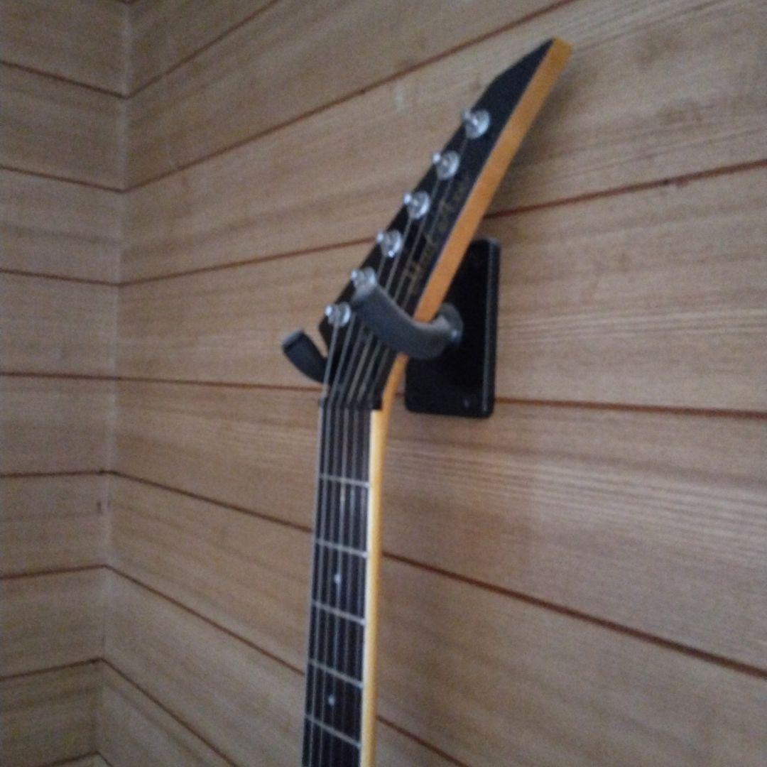 黒いテレキャスタータイプエレキギター