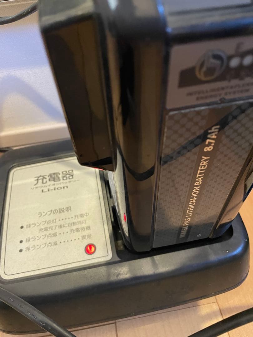 ジャンク品YAMAHA PAS Kiss 電動アシスト自転車 チャイルドシート付