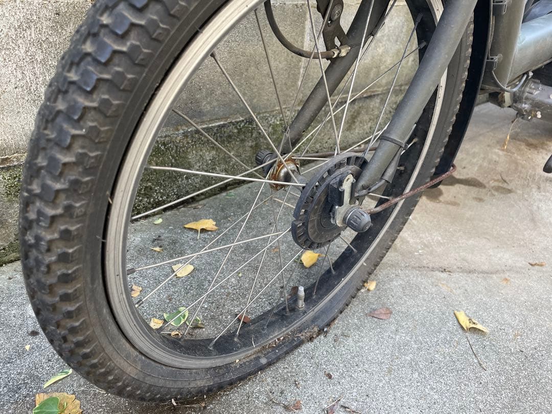 ジャンク品YAMAHA PAS Kiss 電動アシスト自転車 チャイルドシート付