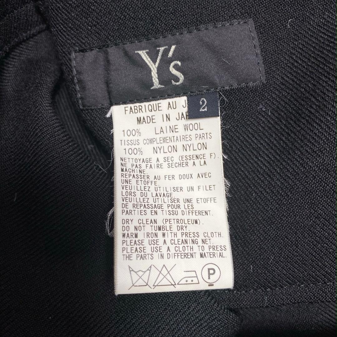 ワイズ　Y's ワイドパンツ　ガウチョパンツ　ブラック　サイズ2