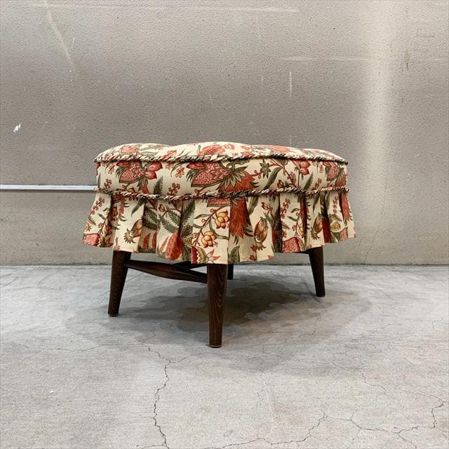 飛騨産業家具（キツツキマーク）穂高オットマン