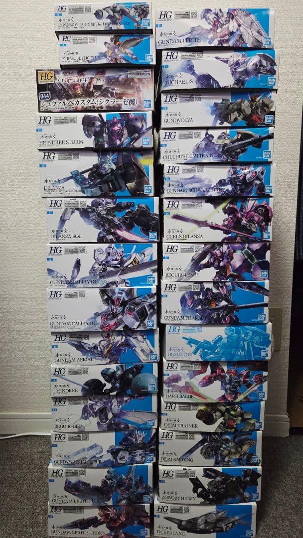 【25％Off 18日まで】HGガンプラセット 28点 水星の魔女 ウルズハント