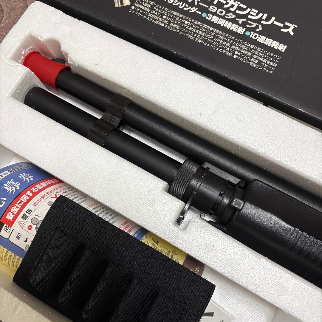 東京マルイ エアーコッキング ショットガン M3 スーパー90 おまけ付き