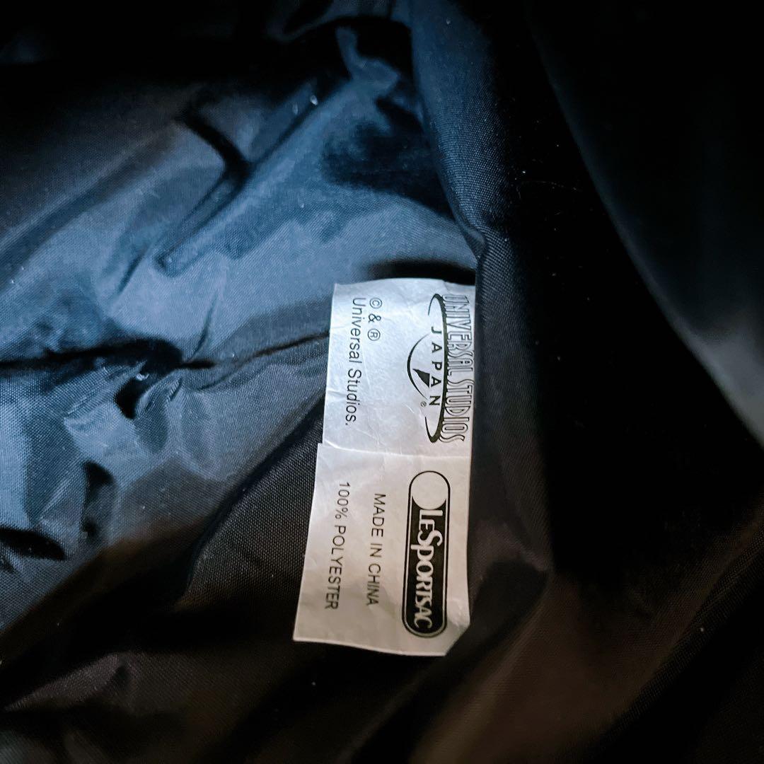 【極美品】レスポートサック × USJ スヌーピー 総柄 ボストンバッグポーチ付