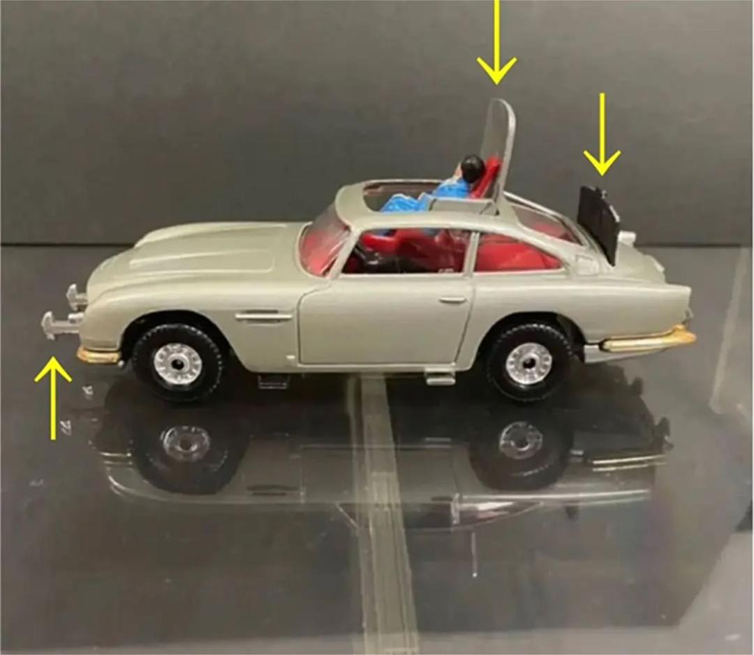 1970年代 1/36コーギー 007 ボンドカー アストンマーチン/イギリス製