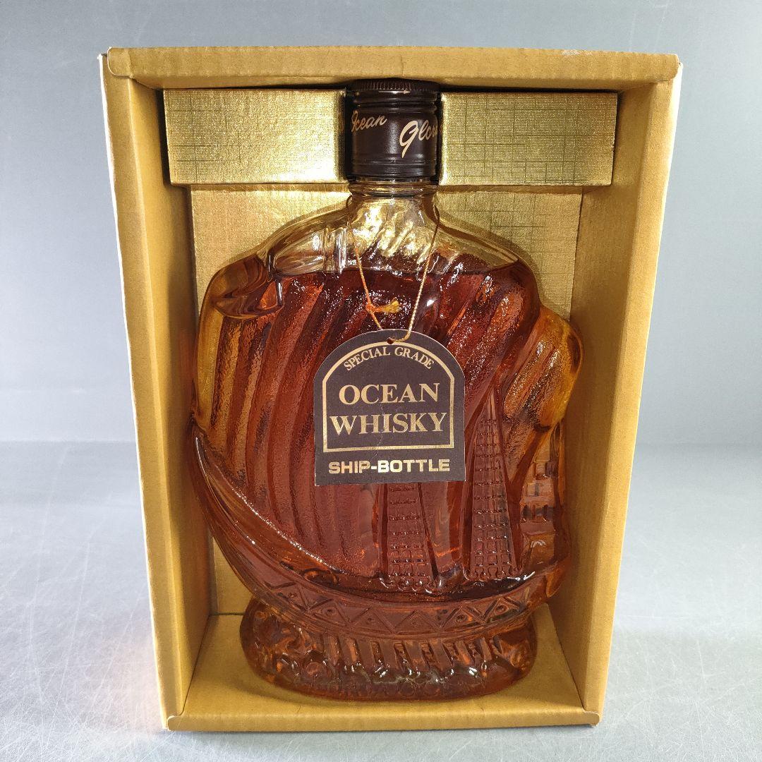 A1161-4/オーシャン シップボトル/ウイスキー 特級/760ml/
