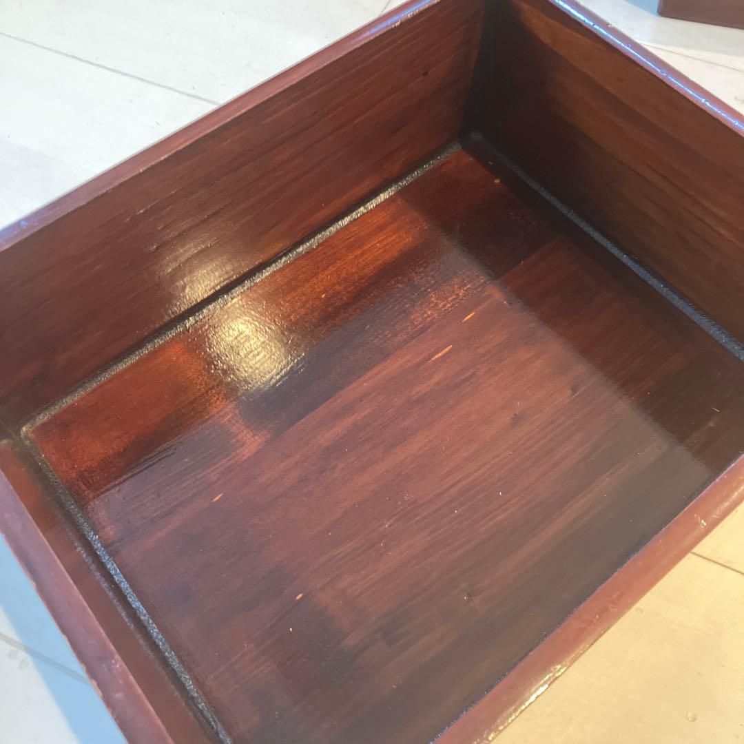 アンティーク・漆器風7連重箱