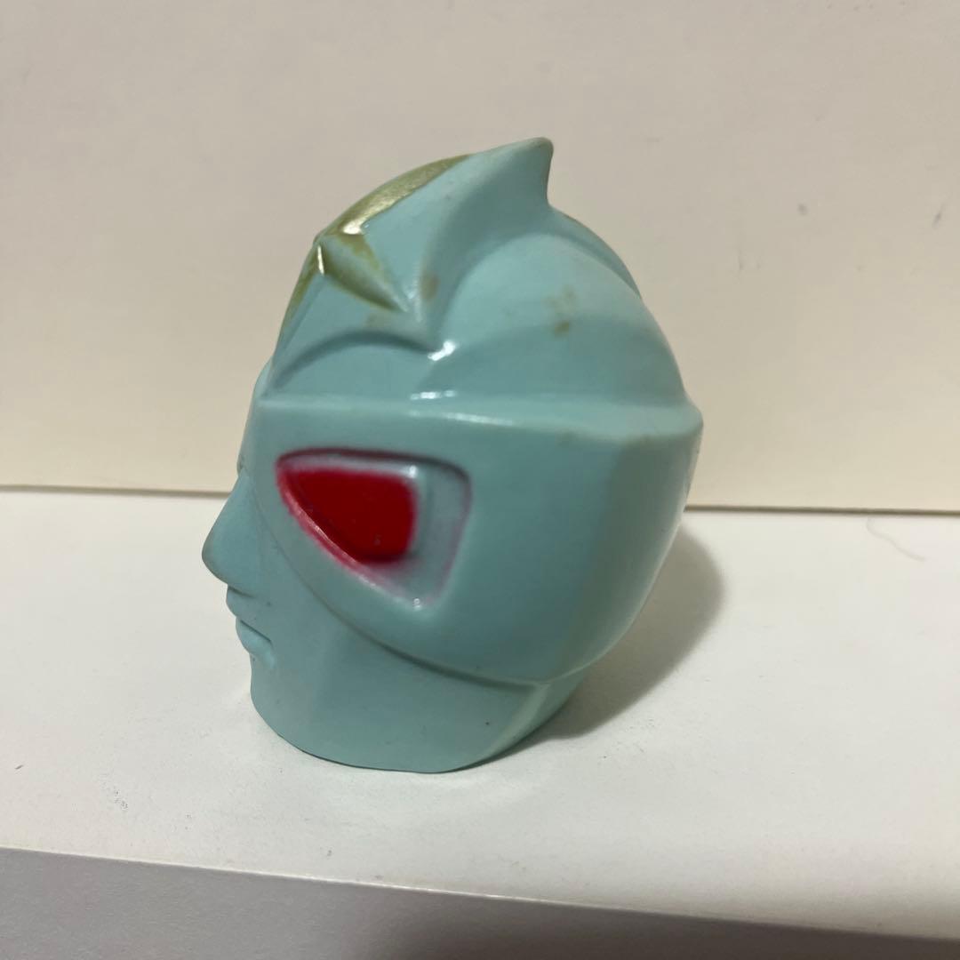 無版権 ミラーマン 面取れ ソフビ フィギュア 当時物