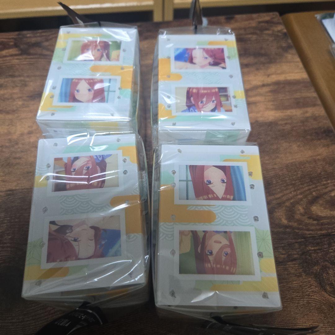 中野三玖くノ一　デッキホルダー、プロテクター4個ずつ　購入時コメント願います！