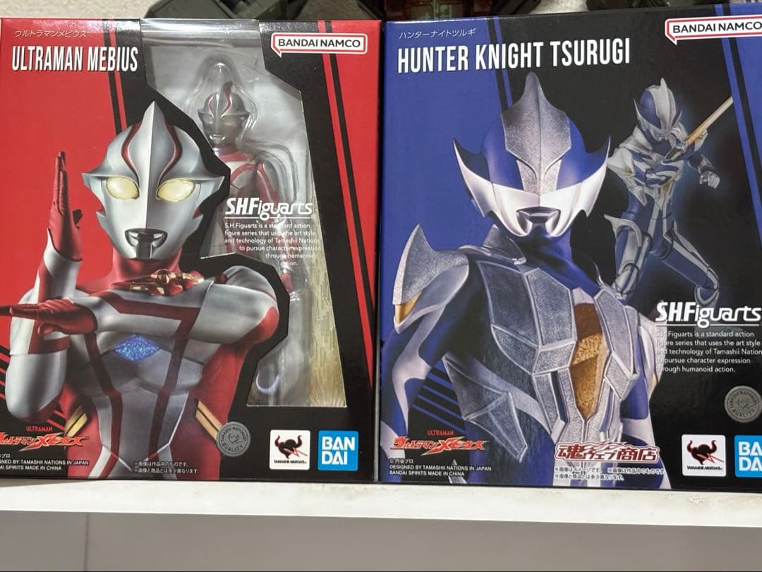 S.H.Figuarts ウルトラマンメビウス&ハンターナイトツルギセット