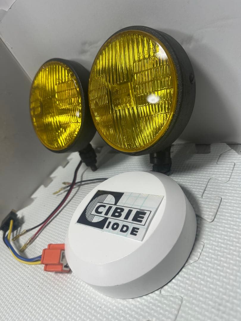 希少当時物CIBIEビサージュⅡフォグIODE40/カバーデュアルカウル