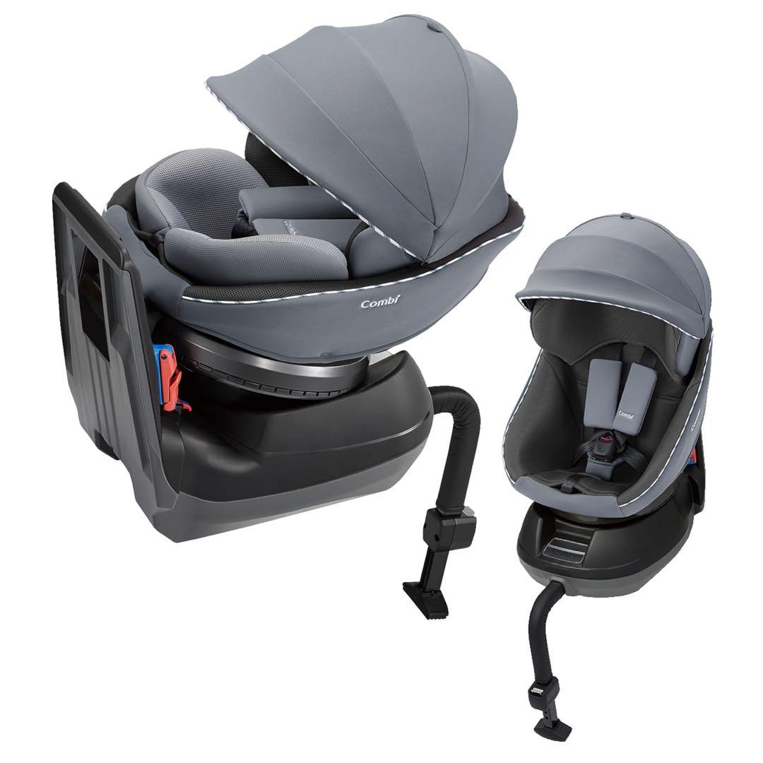 コンビ　クルムーヴスマート　JN-550 シートベルト　回転式　シートベルト固定