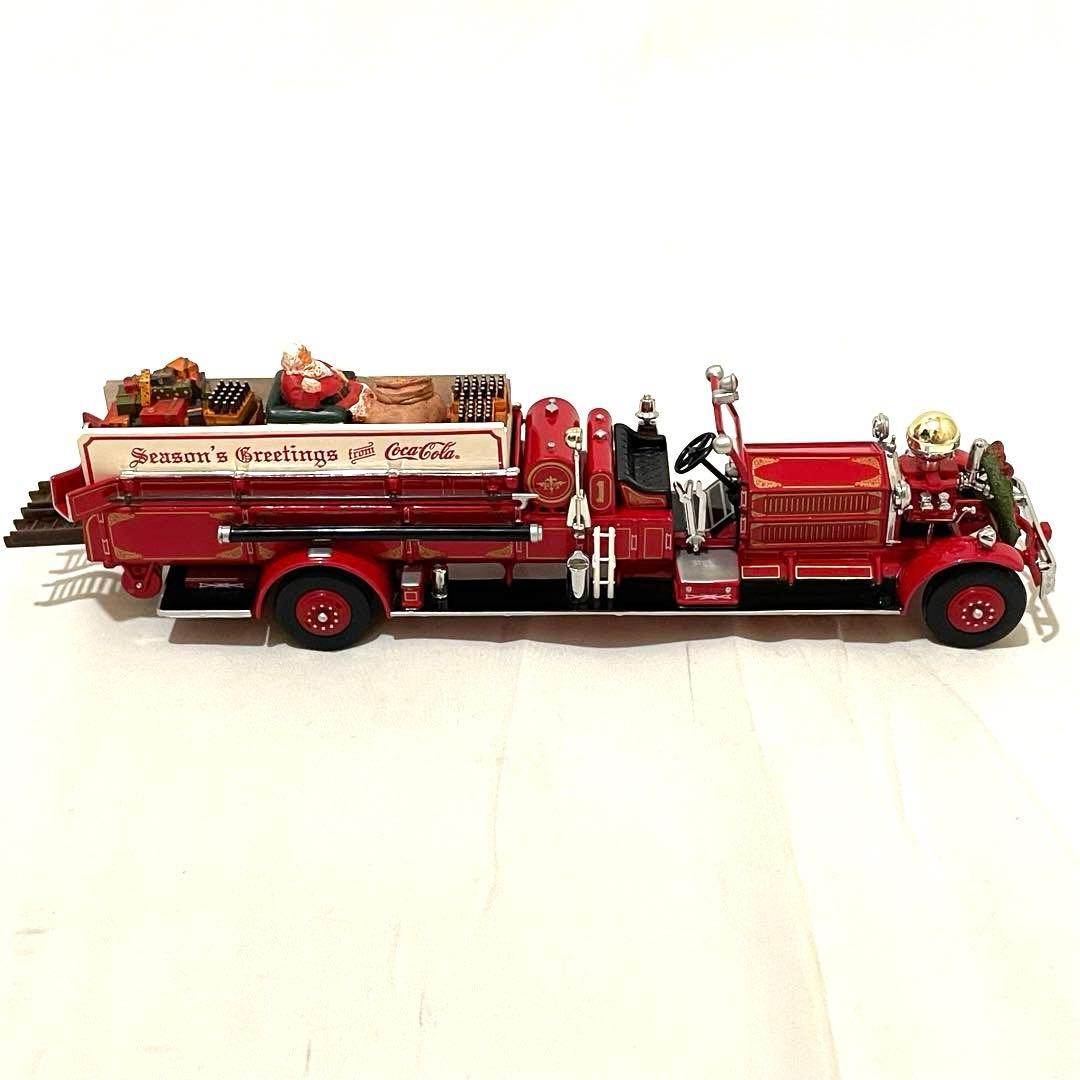 激レア　マッチボックス コカコーラ ホリデー消防車 モデル番号 YYM35193
