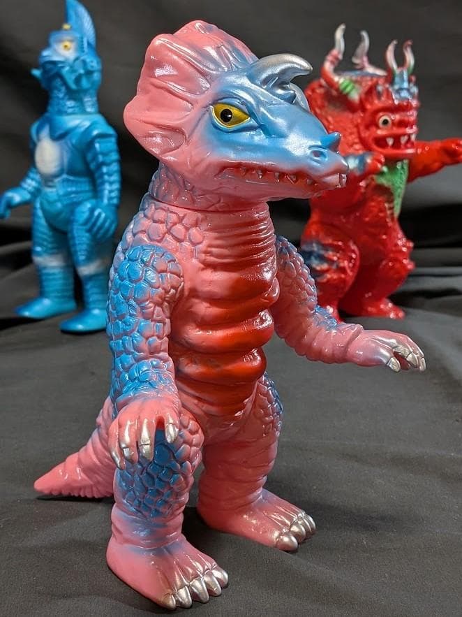 ウインダム＆ミクラス＆アギラ（ブルマァク復刻）ソフビフィギュア３体セット