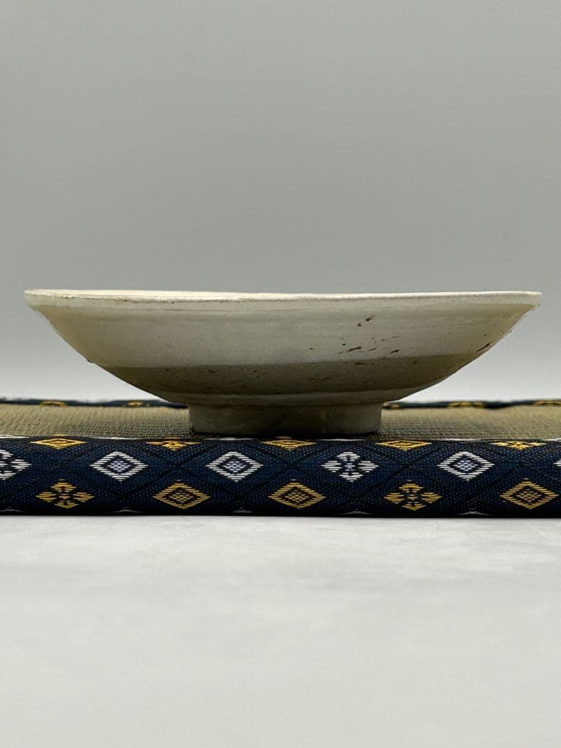 ★0040　宋元時代 磁州窯 宋赤絵茶碗 红綠彩茶碗 茶道具 唐物美術