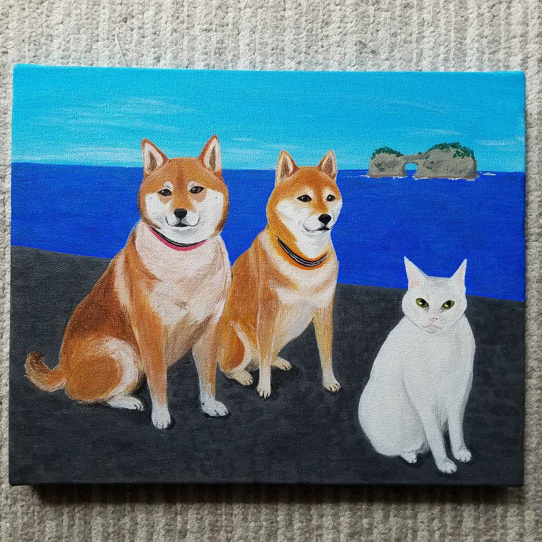 うちのこの絵本な絵画