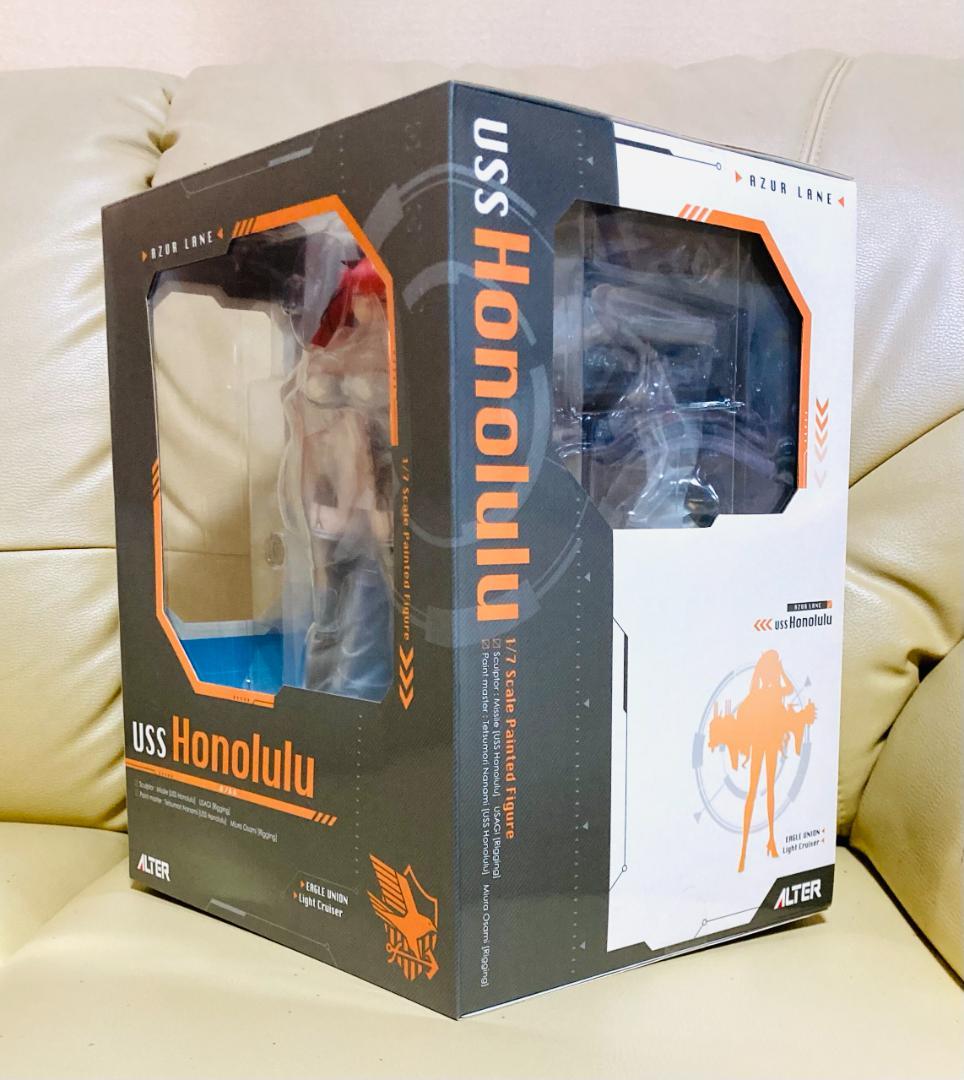 新品未開封❗アルター アズールレーン ホノルル 艤装付き 1/7 フィギュア