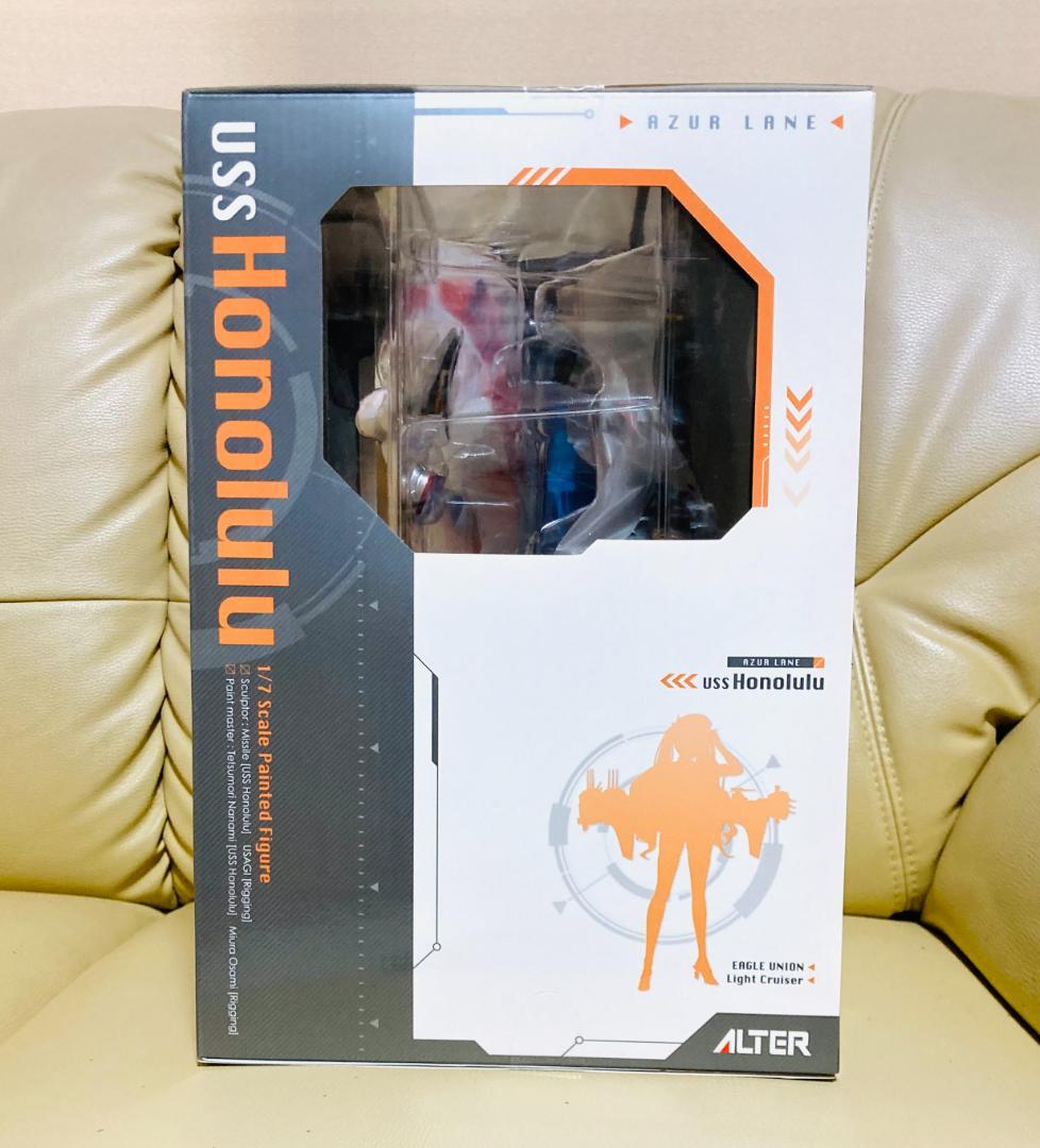 新品未開封❗アルター アズールレーン ホノルル 艤装付き 1/7 フィギュア