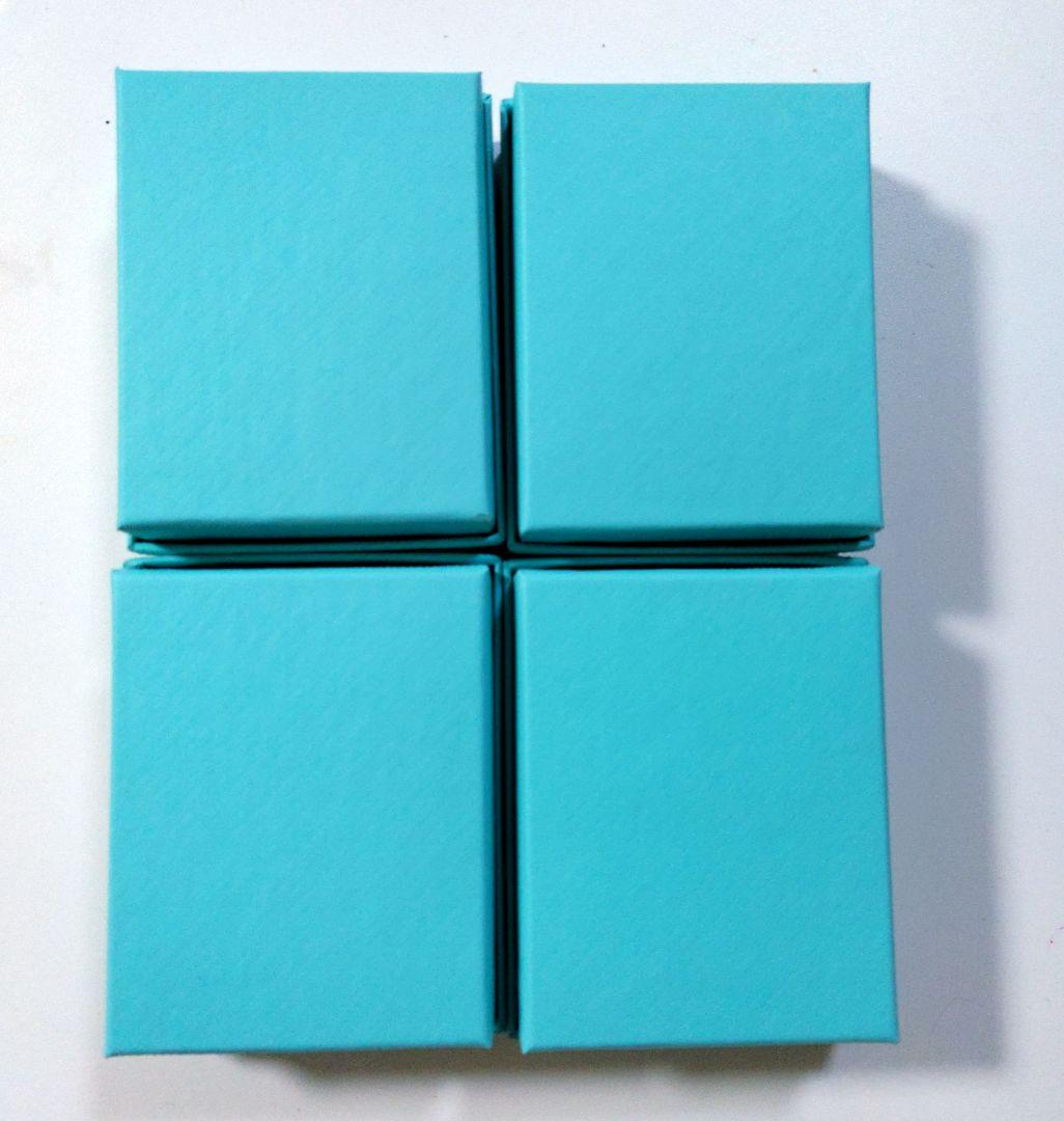 ♥新品未使用♥現行品 ティファニー空箱 Tiffanyギフトボックス 4個セット