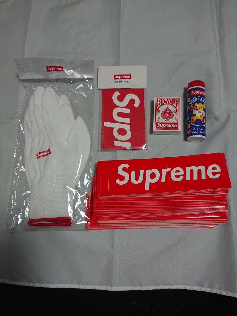 付属品セット Supreme ボックスロゴステッカー 100枚 ノベルティー