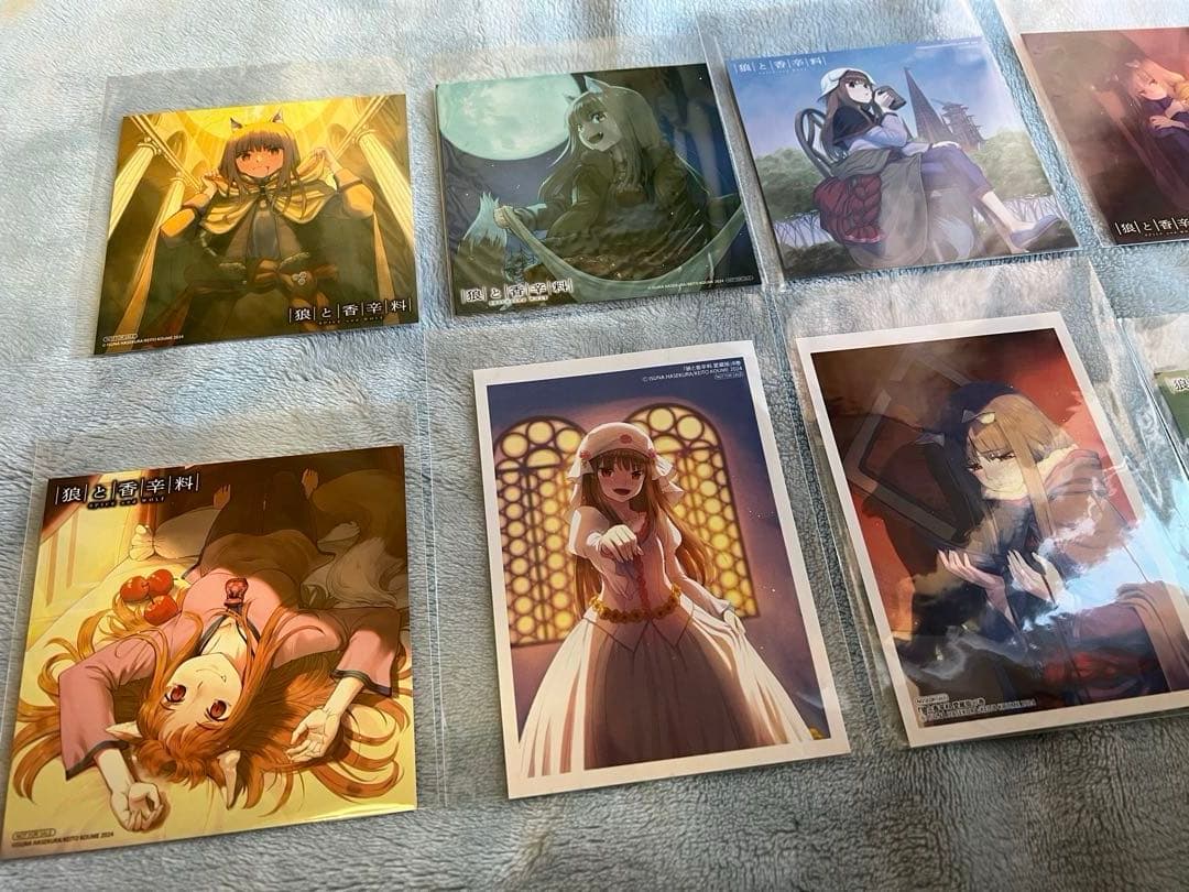 狼と香辛料の特典カード　6点コンプリート