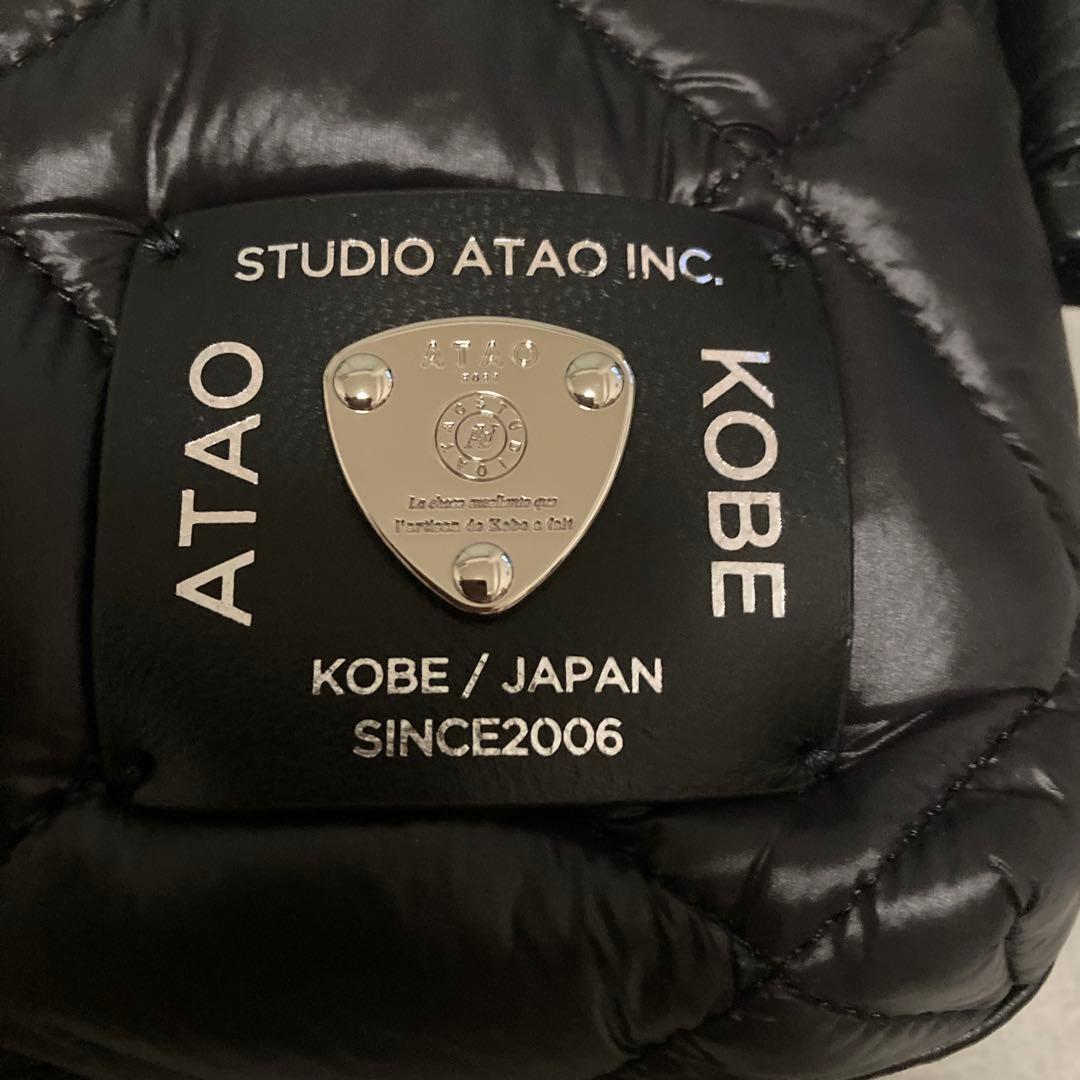 ☆新品☆アタオ　コラッツァ　ショルダーバッグ　キルティング　黒