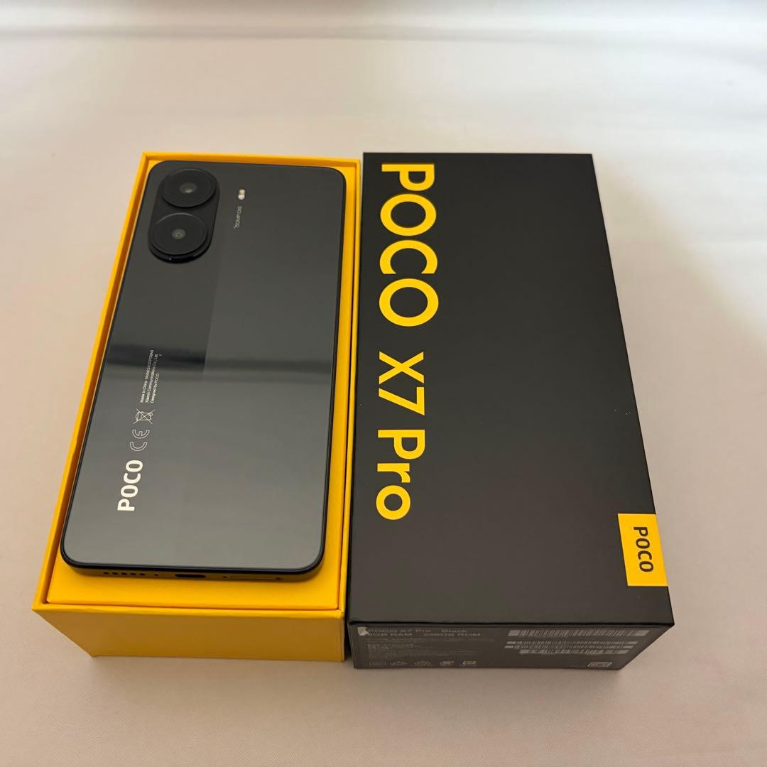 Xiaomi POCO X7 Pro 8GB+256GB ブラック 国内版