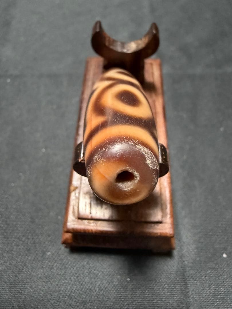 良品天珠‼️西蔵老礦紅朱砂仏眼星辰宝瓶天珠