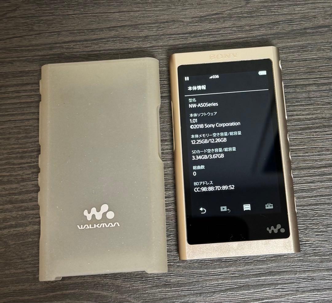 ソニー ウォークマン 16GB NW-A55