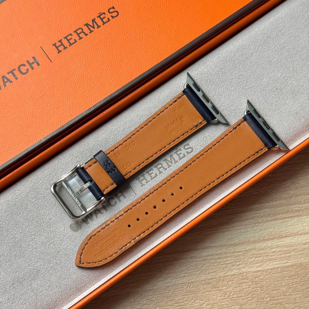 2402 美品　Apple Watch エルメス　ガラマリン　HERMES