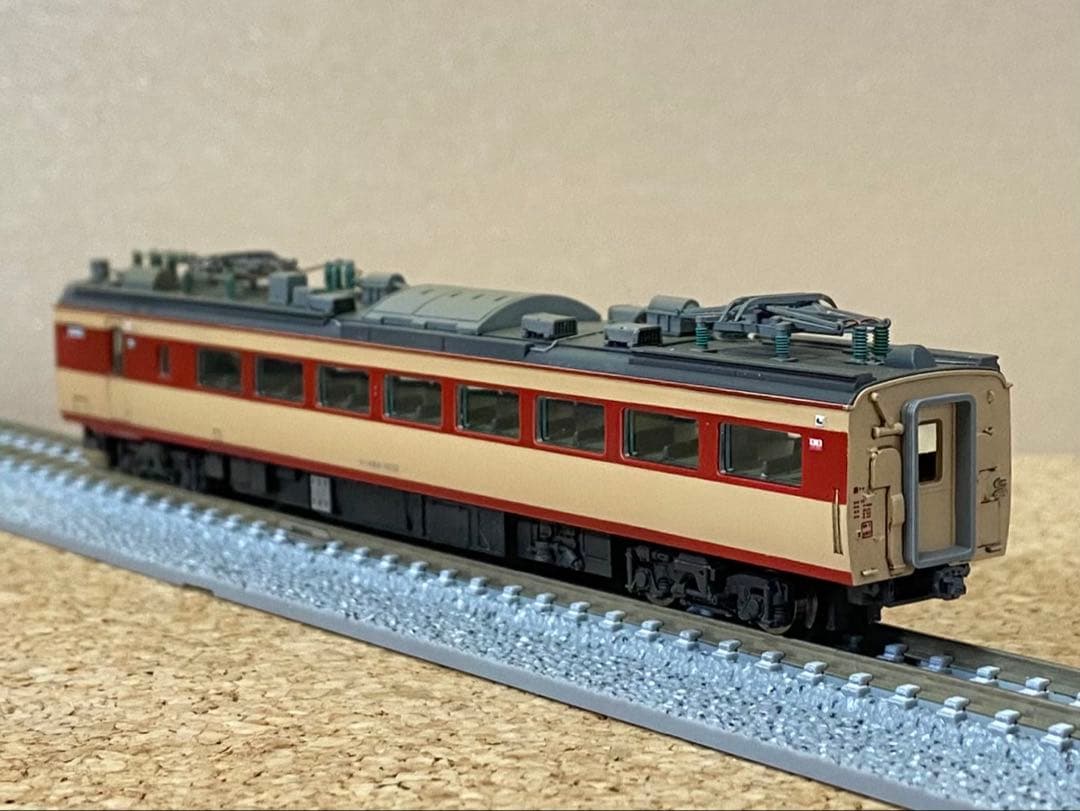 NゲージTOMIX 国鉄 485-1000系特急電車基本セット ウェザリング加工