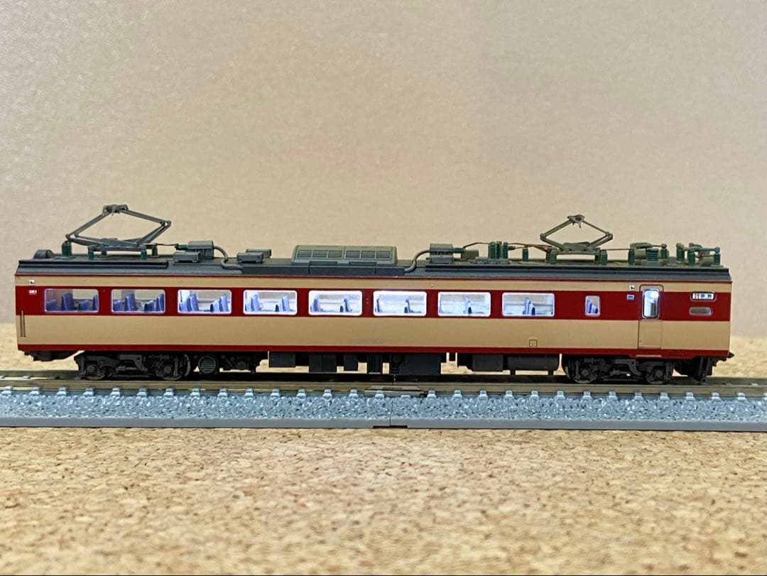NゲージTOMIX 国鉄 485-1000系特急電車基本セット ウェザリング加工