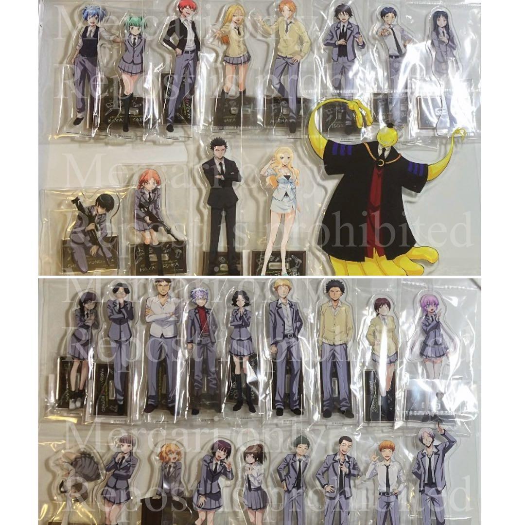 31点セット フルコンプリート 暗殺教室 EDイラスト アクリルスタンド