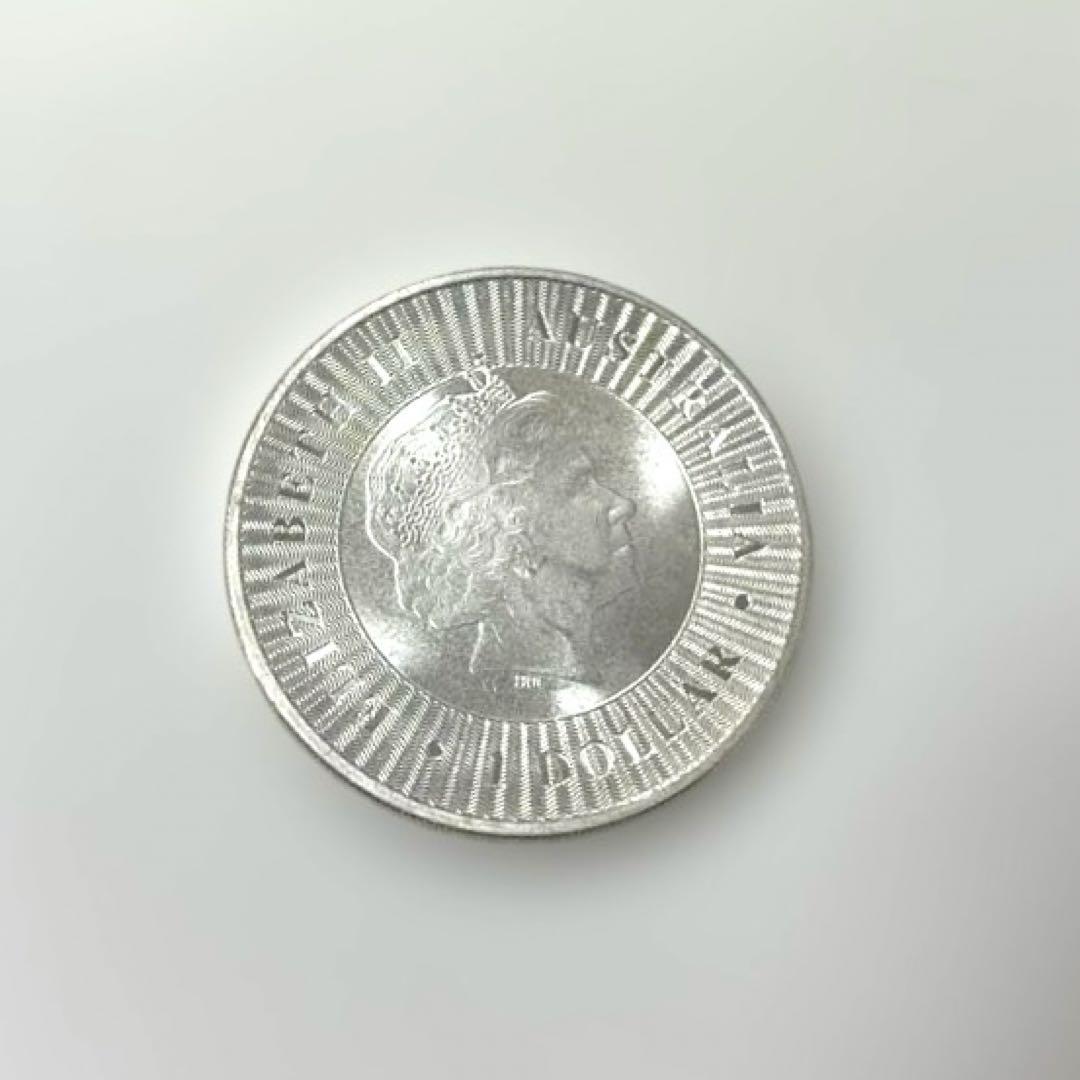 【純銀】オーストラリア　カンガルー 銀貨　1oz ケース付き　⑥