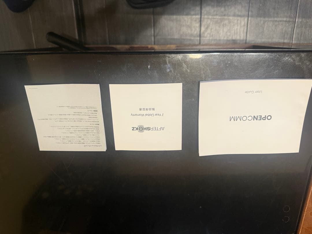 AfterShokz OPENCOMM 骨伝導イヤホン