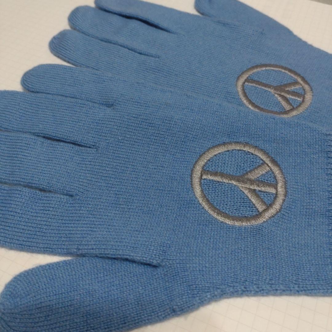 新品 国内正規品 ルシアンペラフィネ 刺繍 シルク×カシミヤ グローブ 手袋