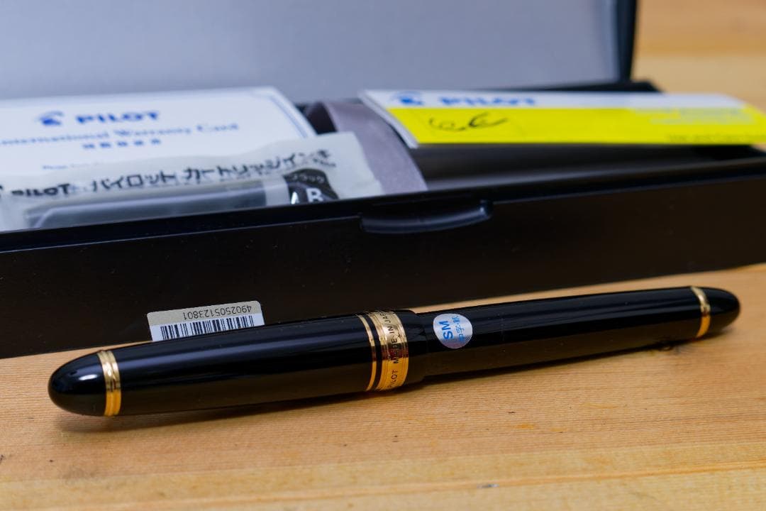j*y様 PILOT 万年筆 カスタム743 SM ブラック FKK3000RB