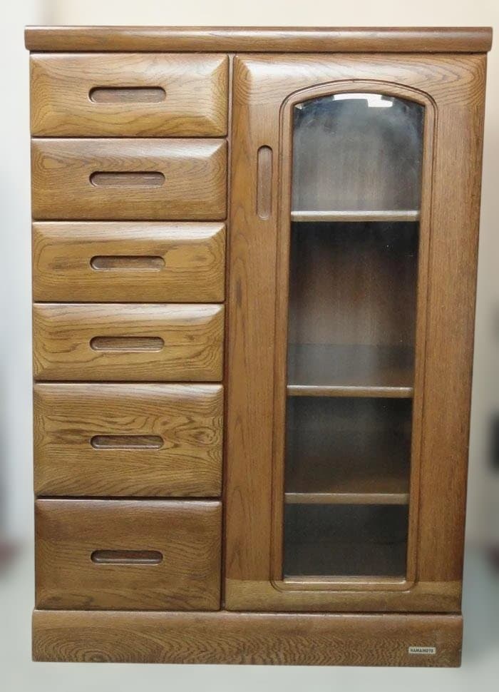 状態良好　浜本工芸 キャビネット リビングボード サイドボード 木製