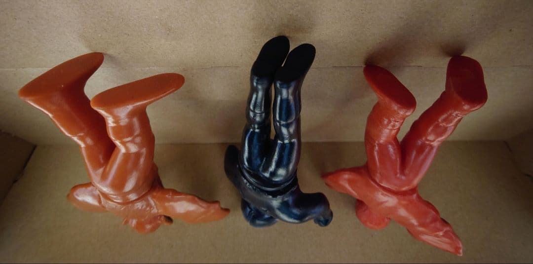 【当時物】【昭和レトロ】仮面ライダー と怪人セット☆蜘蛛男☆蝙蝠男☆美品