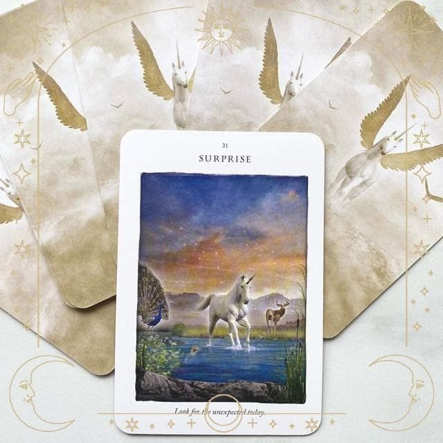 希少品✨海外美麗デッキ✨ユニコーン ペガサス オラクルカード／アファメーション