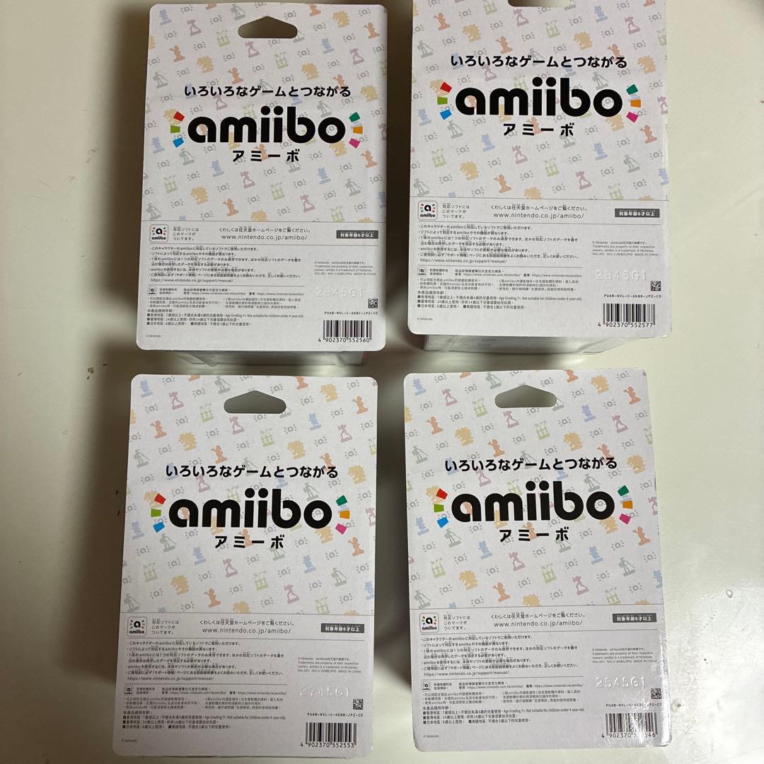 amiibo ゼルダの伝説　ティアキンセット　チューリ　ユン坊　ルージュ　シド