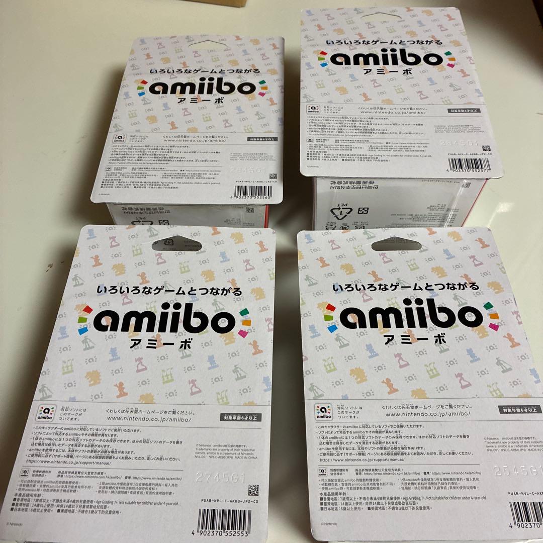 amiibo ゼルダの伝説　ティアキンセット　チューリ　ユン坊　ルージュ　シド