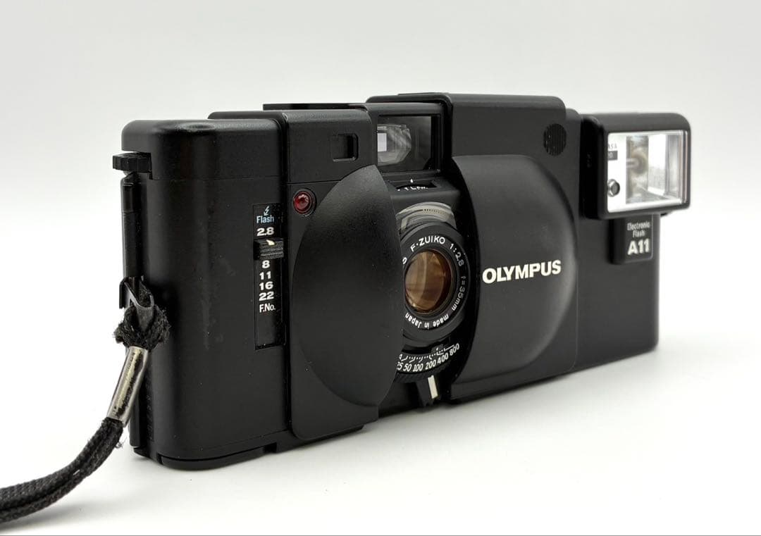 【完動品 美品】OLYMPUS XA A11 コンパクトフィルム 動作確認済
