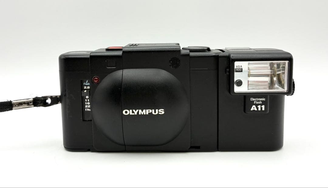 【完動品 美品】OLYMPUS XA A11 コンパクトフィルム 動作確認済