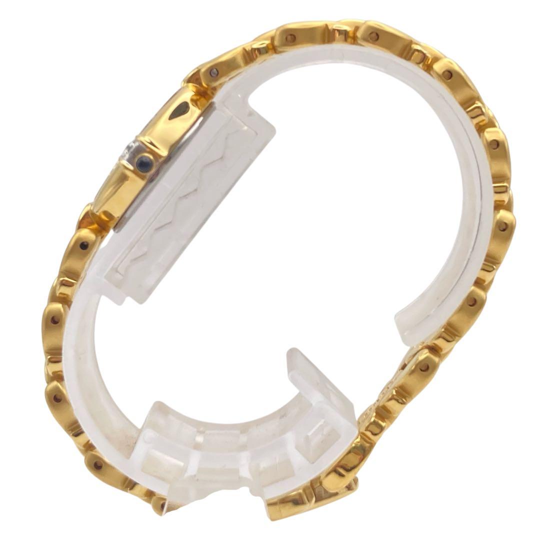 SEIKO セイコー EXCELINE 白蝶貝文字盤 クォーツ 腕時計 ゴールド