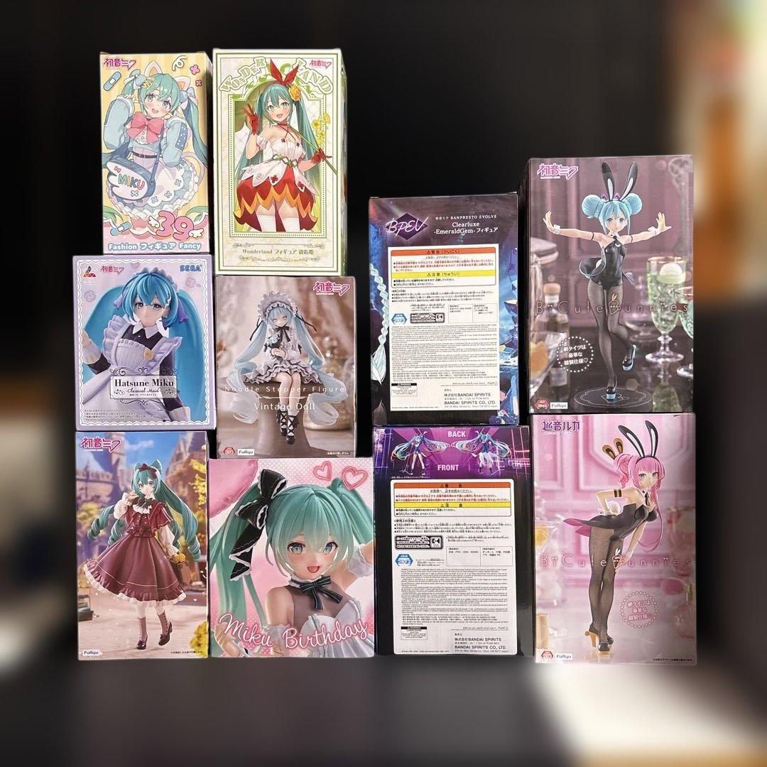 【値下げ・新品未開封】初音ミクフィギュア10種セット