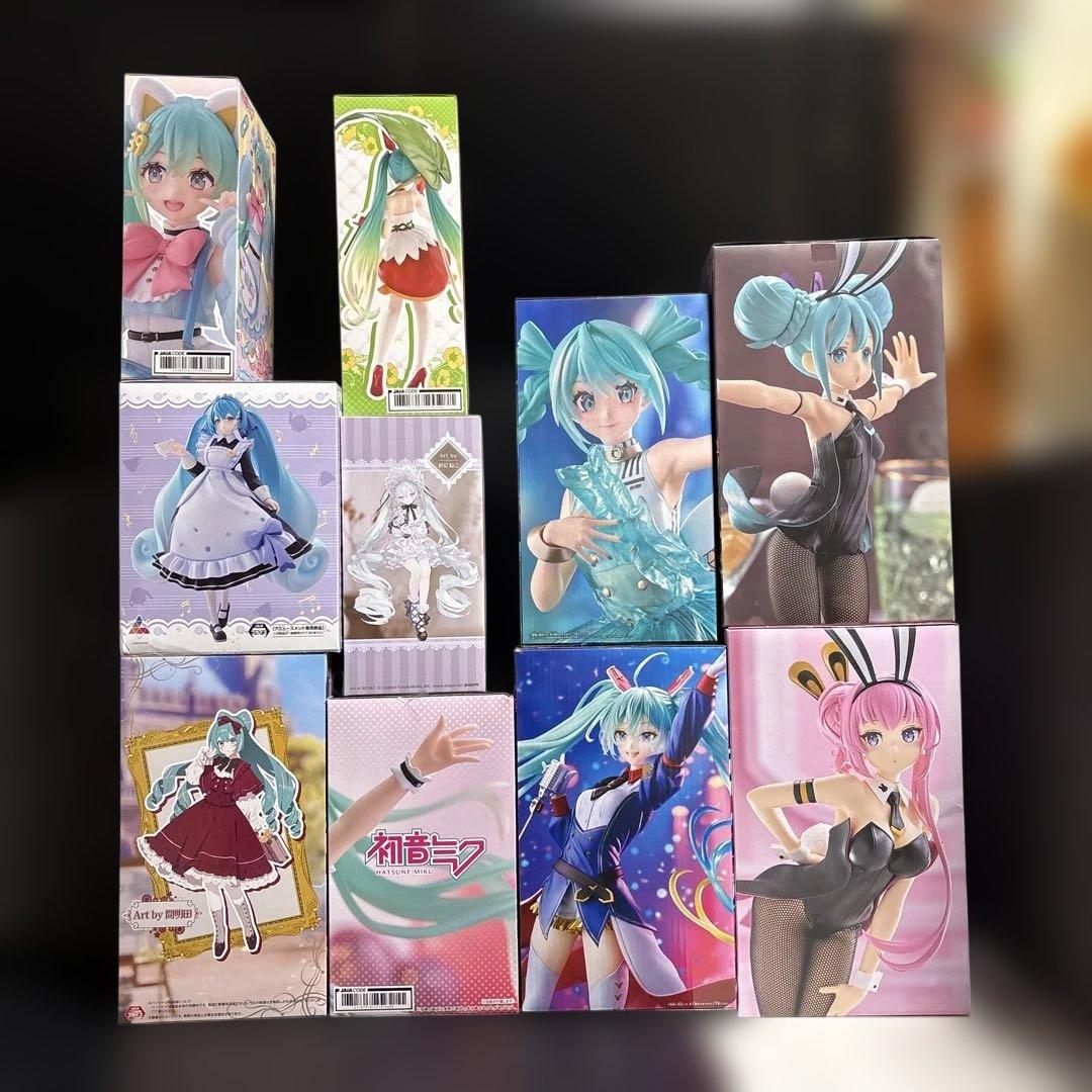 【値下げ・新品未開封】初音ミクフィギュア10種セット