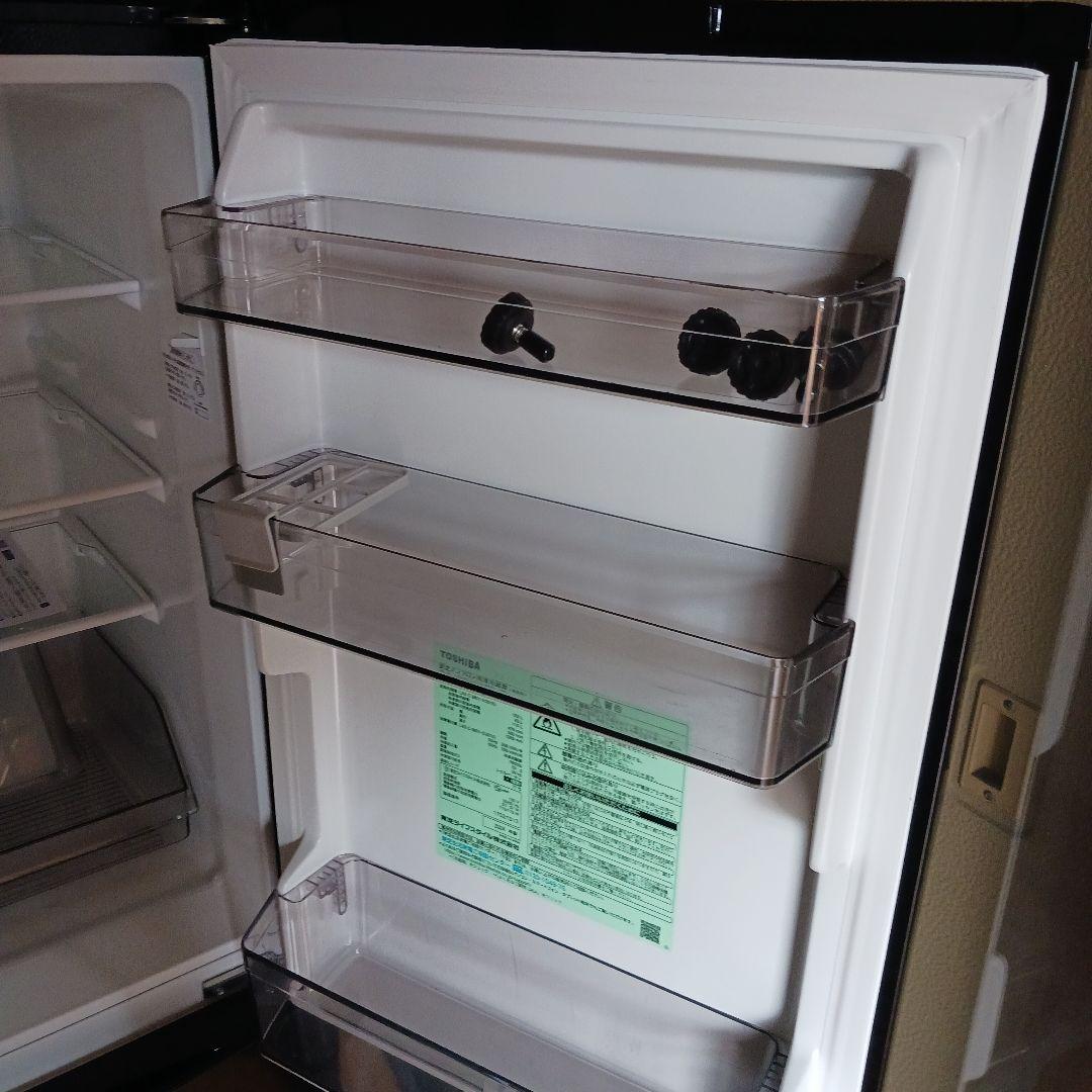 TOSHIBA　冷蔵庫153L　2024年製 ブラック GR-V15BS